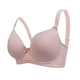 thumbnail image 4 of Women's Lace Underwire Bra with Front Closure Adjustable Strap for Support and Shaping, 4 of 8