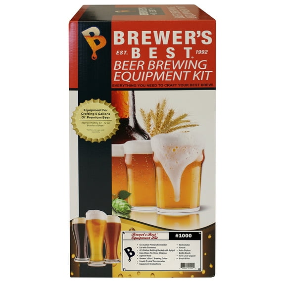 Brewers Best Beer Home Brewing Equipment Kit