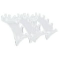 thumbnail image 4 of Pen Display Stand Rack, Makeup Brush Rack 6 Slots Design 2pcs  For Nail Brush For Office Transparent, 4 of 8