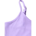 thumbnail image 5 of KelaJuan Women's Ribbed Bodysuits, Sleeveless Scoop Neck Solid Color Shapewear Leotard Cami Tops, 5 of 6
