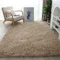 thumbnail image 3 of RULDGEE Alfombra peluda de seda gruesa de lana de felpa para sala de estar, sofá, mesa de café, Alfombra para cama de dormitorio, manta llena de tatami, 3 of 5