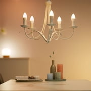 Wiz 40W Equivalent Color Changing B12 Candelabra Dimmable Smart LED Decorative Light Bulb