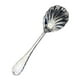 thumbnail image 5 of Cuchara grande para servir cubiertos forma de concha fácil de limpiar acero inoxidable martillado Plata, 5 of 9