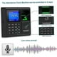 thumbnail image 5 of Fingerprint Time Clock for Employees - Biometric Attendance Machine with RFID & PIN Access, 5 of 5