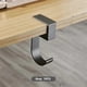 thumbnail image 1 of 10 Shaped Table Edge Hook Student Desk Side Hanging Bag Removable Office Handbag Holders Table Hooks, 1 of 5