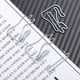 thumbnail image 3 of EeaseMX 30 pinzas creativas para archivos, adorables sujetapapeles con forma de gato (plateadas), 3 of 7