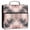 Soft Pink Tie-dye Pattern, variant on Water-Resistant 3-Ring Binder Organizer with Multiple Pockets Zipper Binder Bag for Office Pastel Blue Dandelions