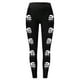 thumbnail image 3 of MKLEKYY Leggings deportivos para mujer Leggings con estampado de colores para mujer Leggings de fitness con efecto lifting Leggings Pantalones de yoga, 3 of 3
