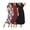 Black Flowers/Wine Red/Black, variant on 3 Pack Long Nightgowns for Women Plus Size Moo Moos Short Sleeve House Dress Button Night Gown Soft Sleepwear