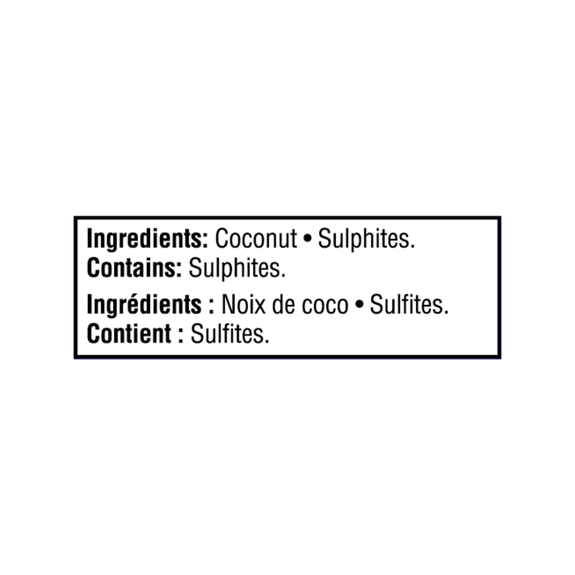 Great Value Unsweetened Shredded Coconut