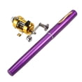thumbnail image 3 of Fishing Rod Reel Combo Kit Set Mini Telescopic Portable Pocket Pen Fishing Rod Pole +, 3 of 8