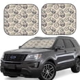 thumbnail image 1 of Fotbe Compass And Mountains In Bicycle Wheels 2-Piece Car Windshield Sun Shade | Sun Blocker for Car Windshield | Foldable Automotive Interior Accessories for Sun Protection-Medium, 1 of 6