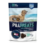 VetIQ Chicken Flavored Pill Dog Treats, 30 Count