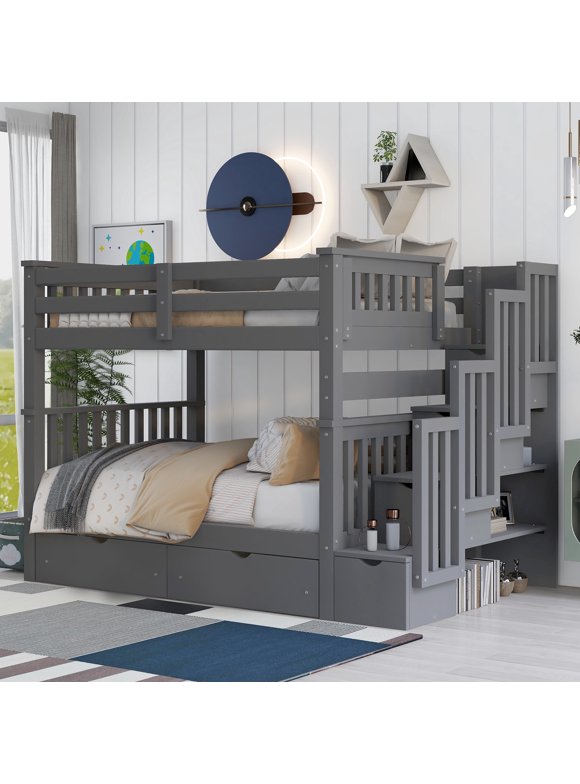 Bunk Beds with Storage in Bunk Beds