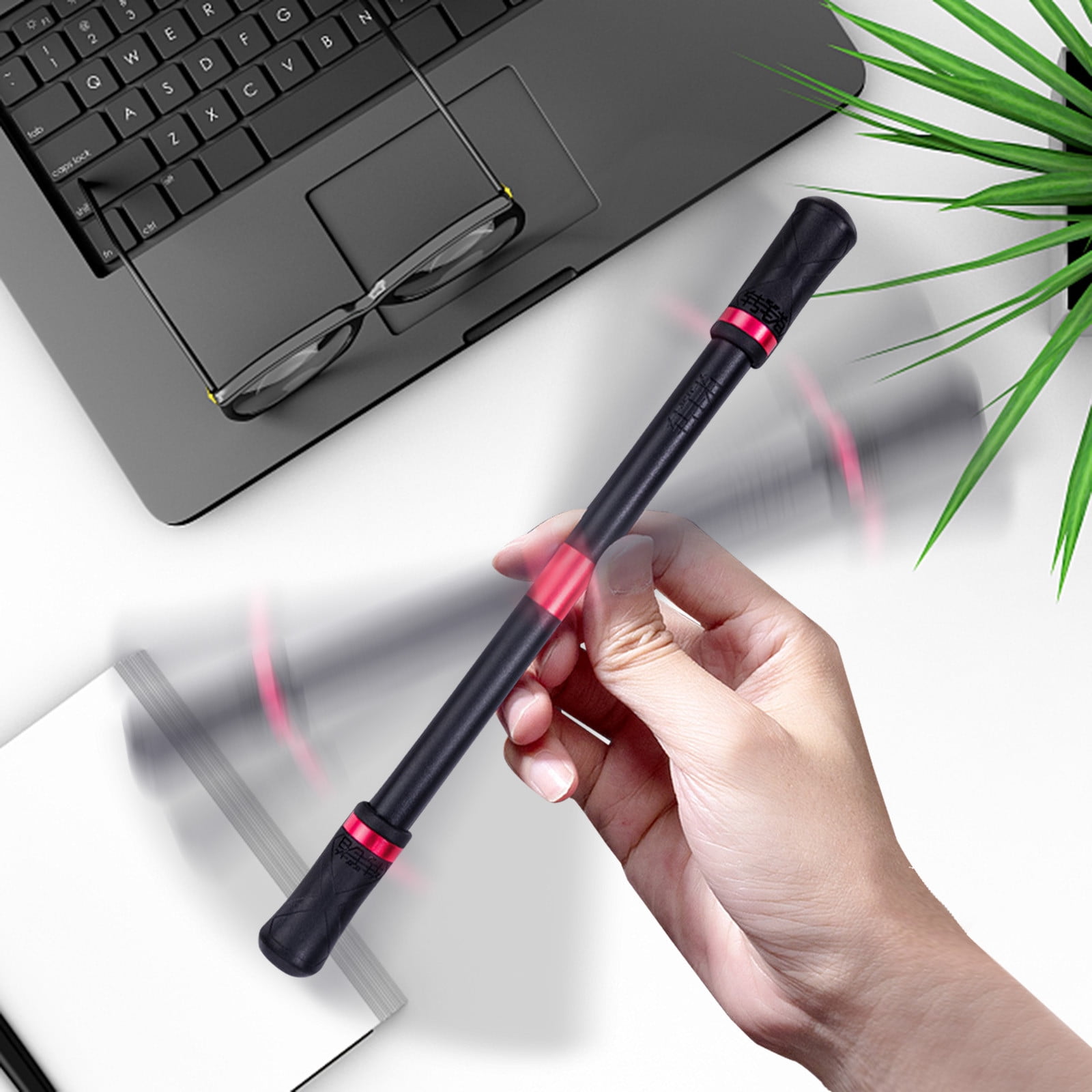 3Ml Thumb Turn Pen Spinn Pen Rollers Fer Rotary Pen For Students Entertainment