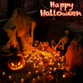 thumbnail image 3 of Luces de Halloween naranjas, de luces incandescentes de Halloween, mini bombillas conectables certificadas por UL, luces naranjas para el hogar, jardín, porche, decoraciones para fiestas de Hallo, 3 of 5