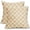 G, variant on 18x18 Linen Pillow Covers - Decorative Floral Block Print Throw Cushion Cases for Couch Sofa Accent Home Decor, 1Pc