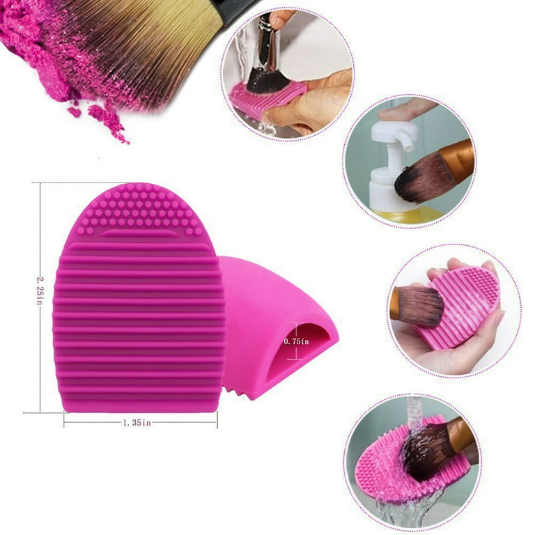 Silicone Egg Shaped Brush Cleaner