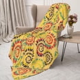 thumbnail image 3 of Sigee Colourful Tie Dye 1 for Flannel Blanket - Ultra-Soft, Warm and Cozy, Perfect for Couch, Bed, or Travel-50"x40", 3 of 6