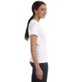 thumbnail image 2 of Hanes SL04 T-Shirt Nano-T pour Femmes Taille Medium, Blanc, 2 of 2