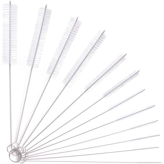 12 tube cleaning brushes, tube cleaning brush and tube cleaning brush HA for glass bottle Baby bottle kettle keyboard