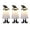 3PCS, variant on AHGQT Halloween Decorations Outdoor Indoor, Hanging High Heels Ghost Decor with Light, Spooky Swinging Witch Hat Ghosts for Halloween Decor, Perfect for Yard, Patio, Garden, Tree, 1Pcs