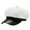 White, variant on lnmuld Sherpa Newsboy Cap Faux Leather Brim Fuzzy Baker Boy Hat for Women Size:One Size