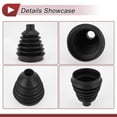 thumbnail image 6 of Unique Bargains No.C9241EA000 Outer CV Joint Boot Kit w/ Clamps for Nissan Pathfinder 2014-2020, 6 of 7