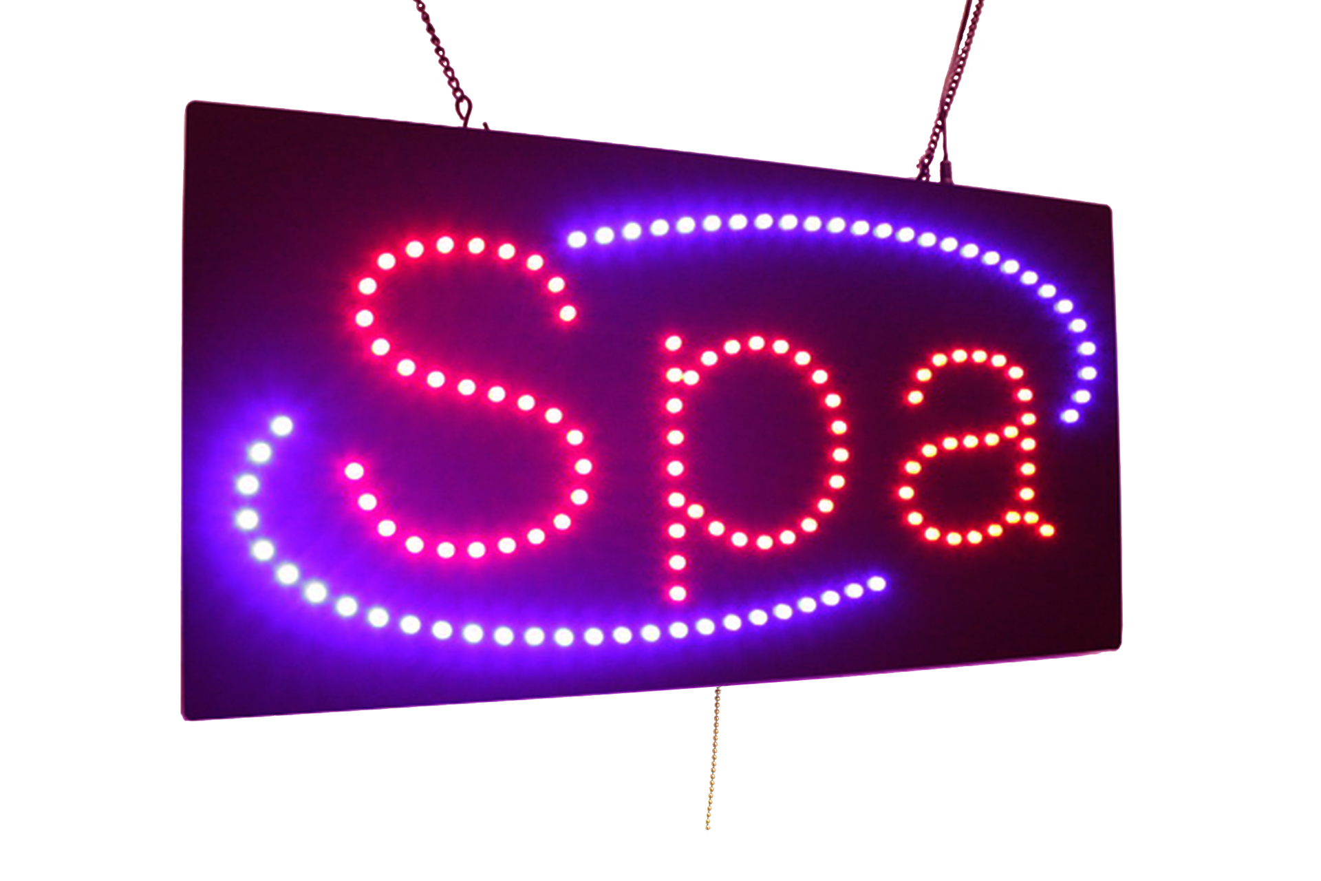 Spa Sign, TOPKING Signage, LED Neon Open, Store, Window, Shop, Business,  Display, Grand Opening Gift