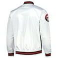 thumbnail image 3 of Men's Mitchell & Ness  White D.C. United City Full-Snap Satin Jacket, 3 of 3