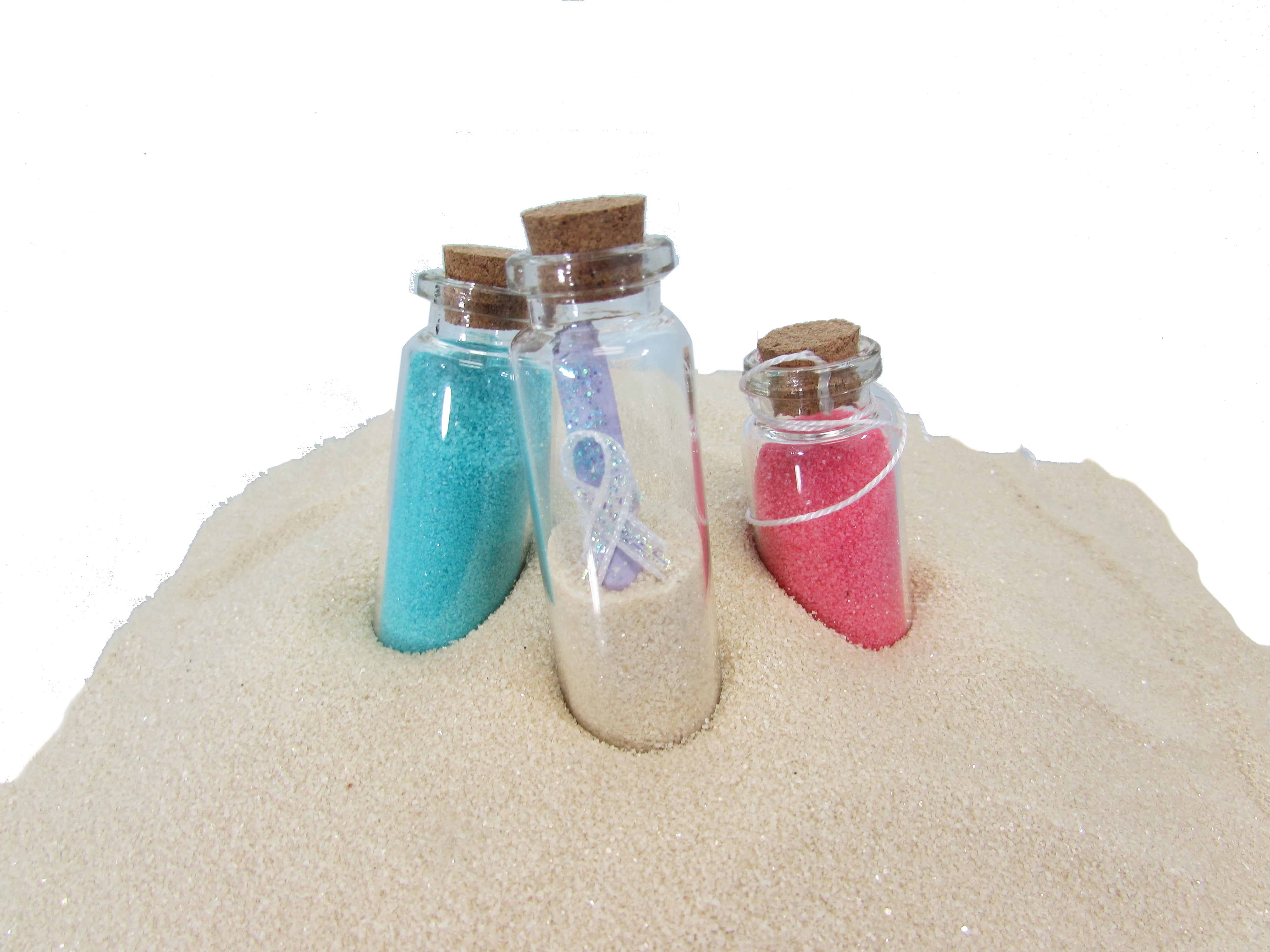 36 Clear Cork Stopper Glass Bottles And 2 Pounds Of Sand For Favors Decorations Crafting Parties Projects Or Gifts 2 75 Inch Bottle Yellow Sand Walmart Com Walmart Com