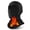 1 Pack - Black Fleece Ski Mask, variant on Winter Balaclava Face Mask, Thermal Fleece Lined Cold Weather Mask, Wind Resistant Full Face Cover for Men & Women, Black
