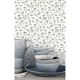 thumbnail image 2 of Galerie Wallcoverings  Miniatures 2 Cow Parsley Floral Trail Vinyl on Non-woven Matte Wallpaper Roll 33 feet x 21 inches - Black, 2 of 5
