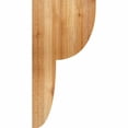 thumbnail image 3 of 4"W x 12"D x 24"H Crestline Rough Sawn Corbel, Western Red Cedar, 3 of 9