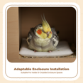 thumbnail image 4 of Abbraccia Cama colgante felpa aves invierno, 4 of 6