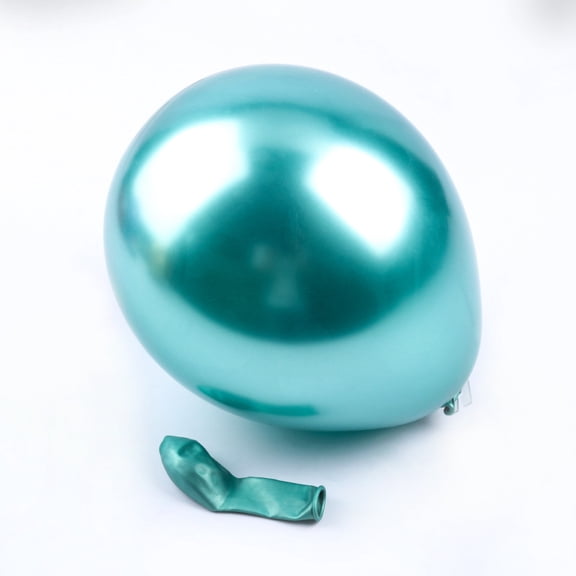 10" Metallic Latex Balloons, 50 Pieces,Balloons for Birthday Party Supplies