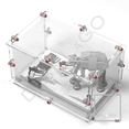 thumbnail image 4 of Display Case for LEGO® #40333 "Battle of Hoth 20th Anniversary Edition", 4 of 5