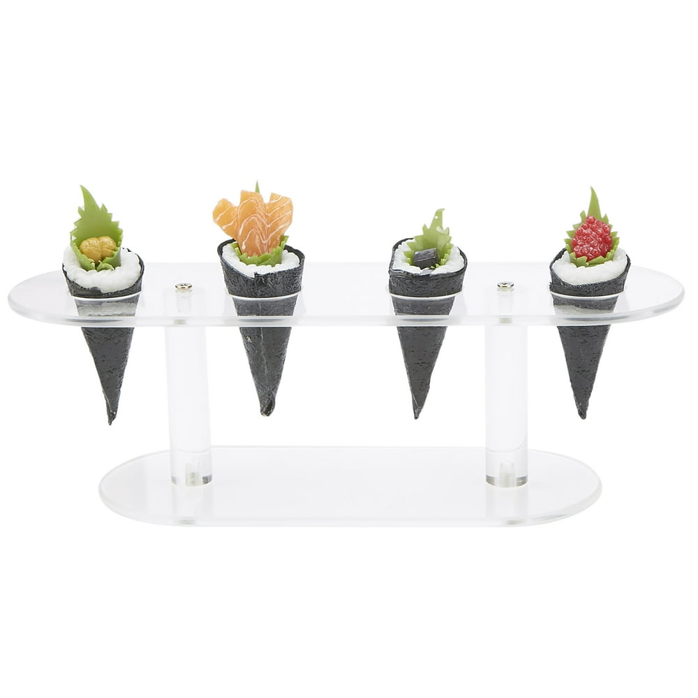 Mind Reader Acrylic Food Cone Display Holder, Ice Cream Cone Holder, 4