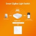 thumbnail image 4 of Amdohai Sans Fil Wi-Fi Intelligent Switch Lumière Switch Bouton-Poussoir ZigBee Switch, 4 of 7