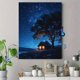 thumbnail image 4 of Qisvanset 12x16 Inch Minimalist Christmas Nativity Canvas Wall Art, Silent Night Religious Holiday Decor, 4 of 8