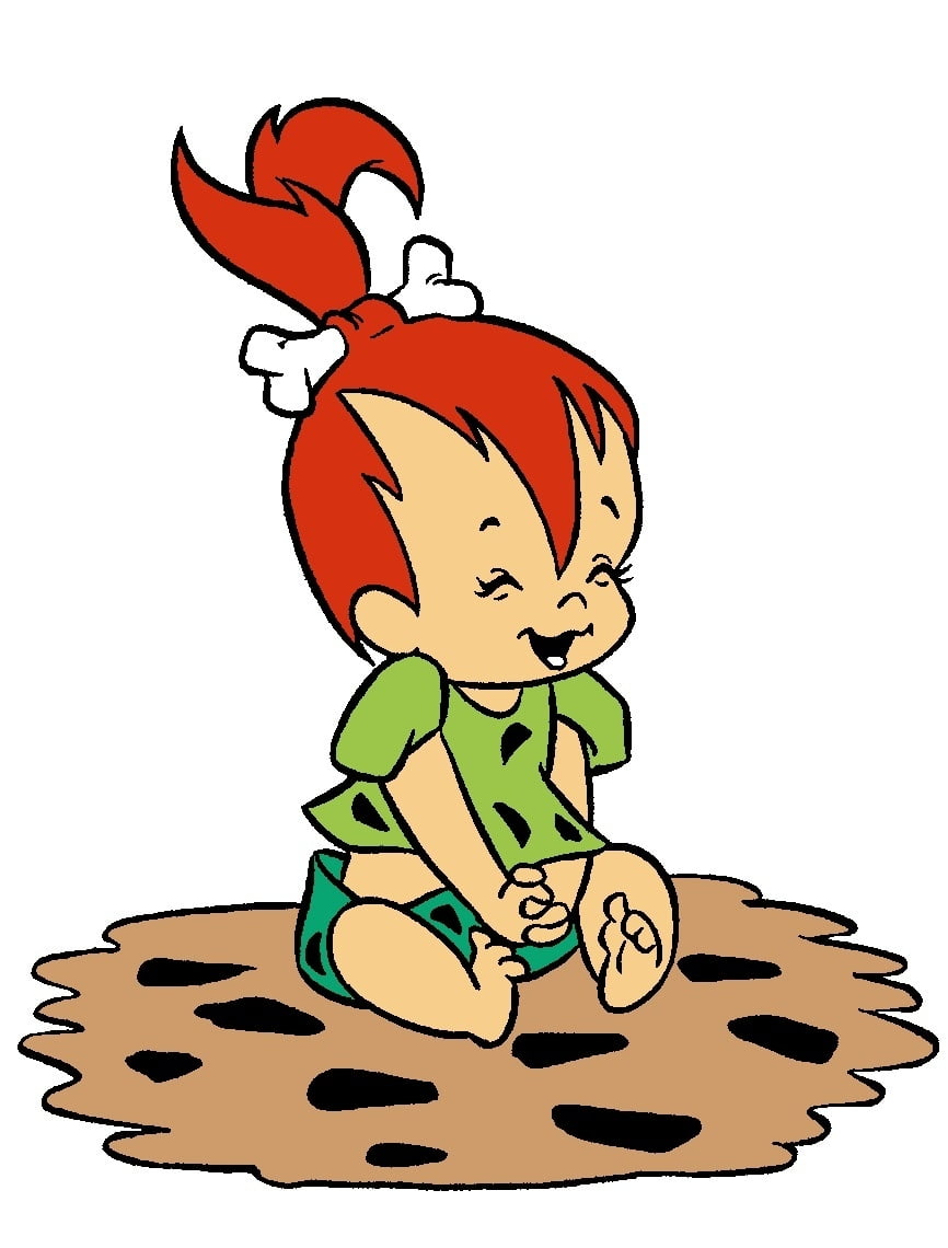 pictures of pebbles from the flintstones