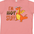 thumbnail image 4 of Inktastic I'm Hot Stuff- cute dragon Boys or Girls Toddler T-Shirt, 4 of 5