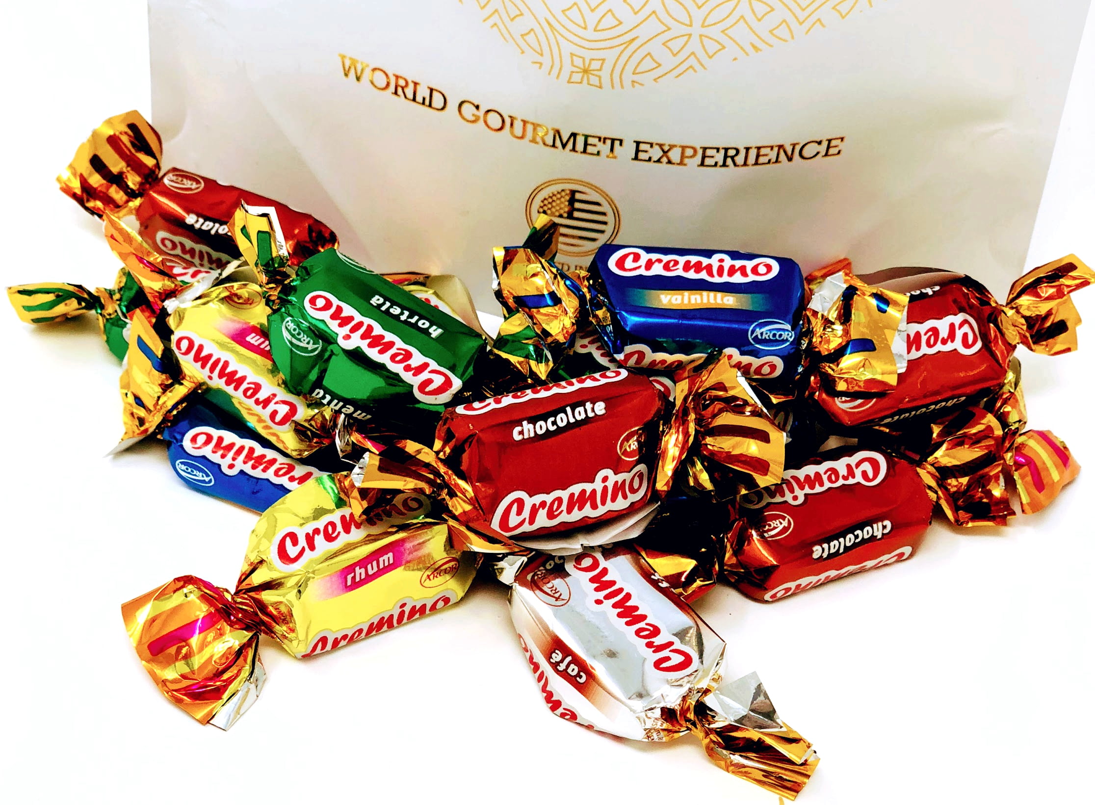 Arcor Assorted Soft Toffee Candy Vanilla, Chocolate, Mint, Coffee