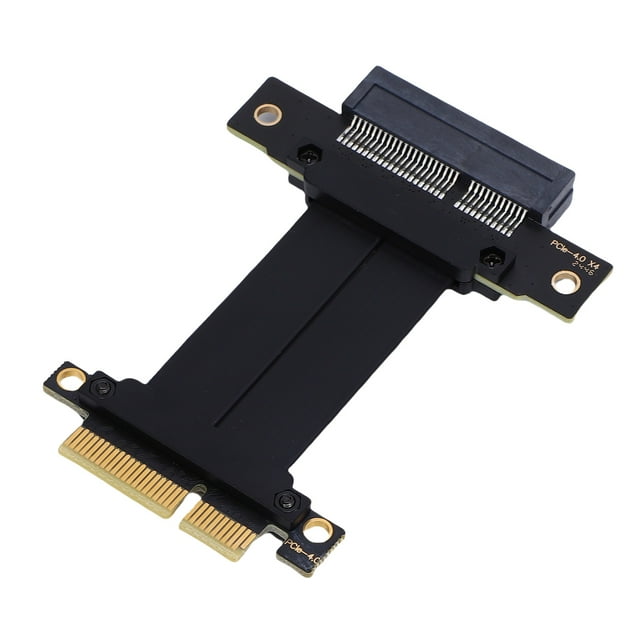 PCIe 4.0 X4 Cable Elevador, Extensor De Tarjeta Gráfica Sin Pérdidas Para GPU, M.2 Wifi Live Live Wire USB Tarjetas De Adquisición De Botas Sin Disco, Con Cable De Arrendamiento