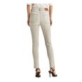 thumbnail image 2 of RALPH LAUREN Womens Gray Stretch Zippered Pocketed Skinny Ankle Slimming Panel High Waist Jeans 12, 2 of 4