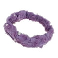 thumbnail image 5 of Unique Bargains 1 Pc Headband Faux Pearl Lace Wide Hairband for Women Purple, 5 of 5