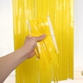 thumbnail image 4 of Tassel Table Skirt Table Cloth Photo Backdrop Birthday Decor Rain Curtain Photo Props for Party Decoration(Yellow), 4 of 8
