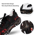 thumbnail image 7 of Blood Walking Shoes for Men Woman Lightweight Tennis Fashion Elastic Sports Shoes Cushion Basketball Shoes, 7 of 7