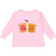 thumbnail image 3 of Inktastic Peanut Butter and Jelly Boys or Girls Long Sleeve Toddler T-Shirt, 3 of 5