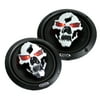 2) NEW BOSS SK652 6.5” 300W 2-Way Full Range Phantom Skull Car Audio Speakers